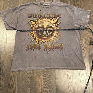 Urban Outfitters Gray Sublime Graphic Tee